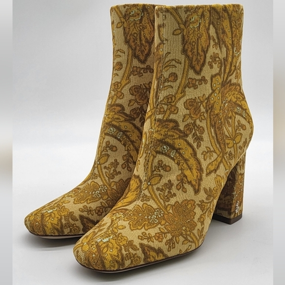 269- Sam Edelman Codie Ankle Boots, Tumeric Paiscord 5M NWT - Picture 3 of 15